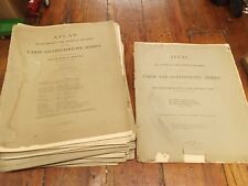 1891 ATLAS 35 Book Complete OFFICIAL RECORD OF THE UNION AND CONFEDERATE ARMIES picture