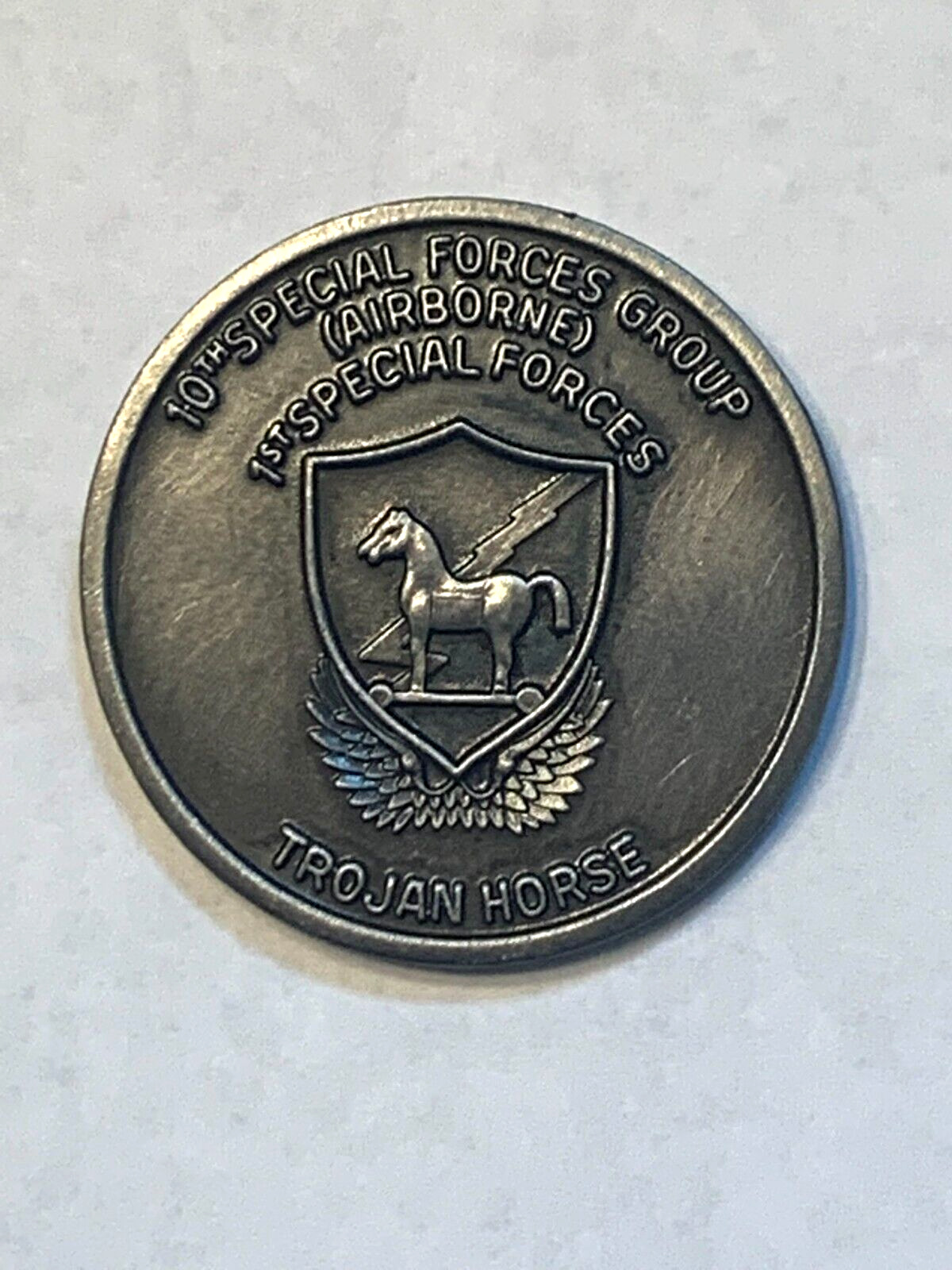 Challenge Coin - 10th Special Forces Group (Airborne) 1st Special Forces