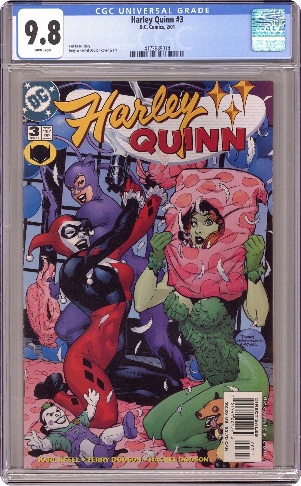 Harley Quinn #3 CGC 9.8 2001 4173689014