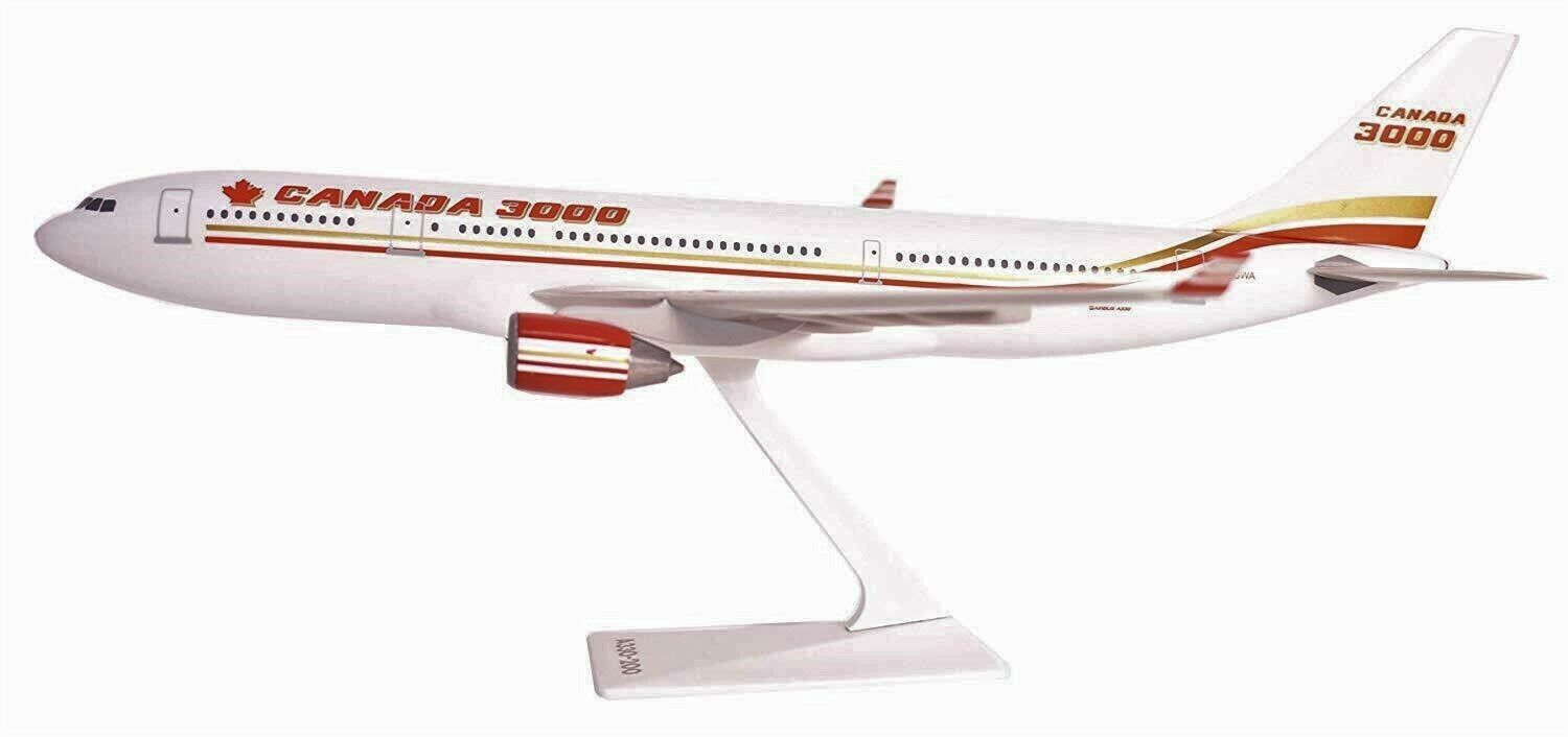 Flight Miniatures Canada 3000 Airbus A330-200 Desk Display 1/200 Model Airplane