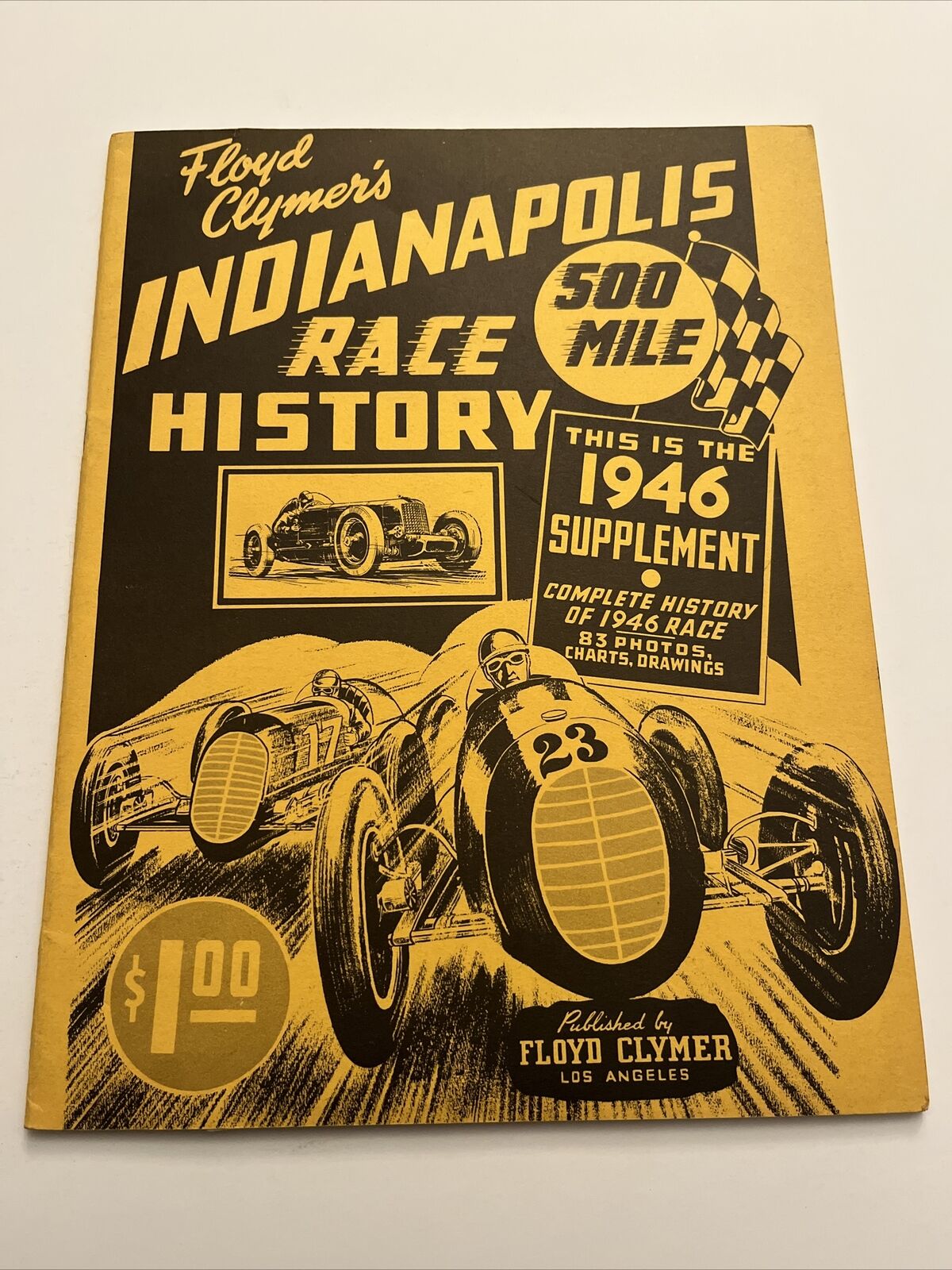 1946 Floyd Clymer Indy 500 Yearbook