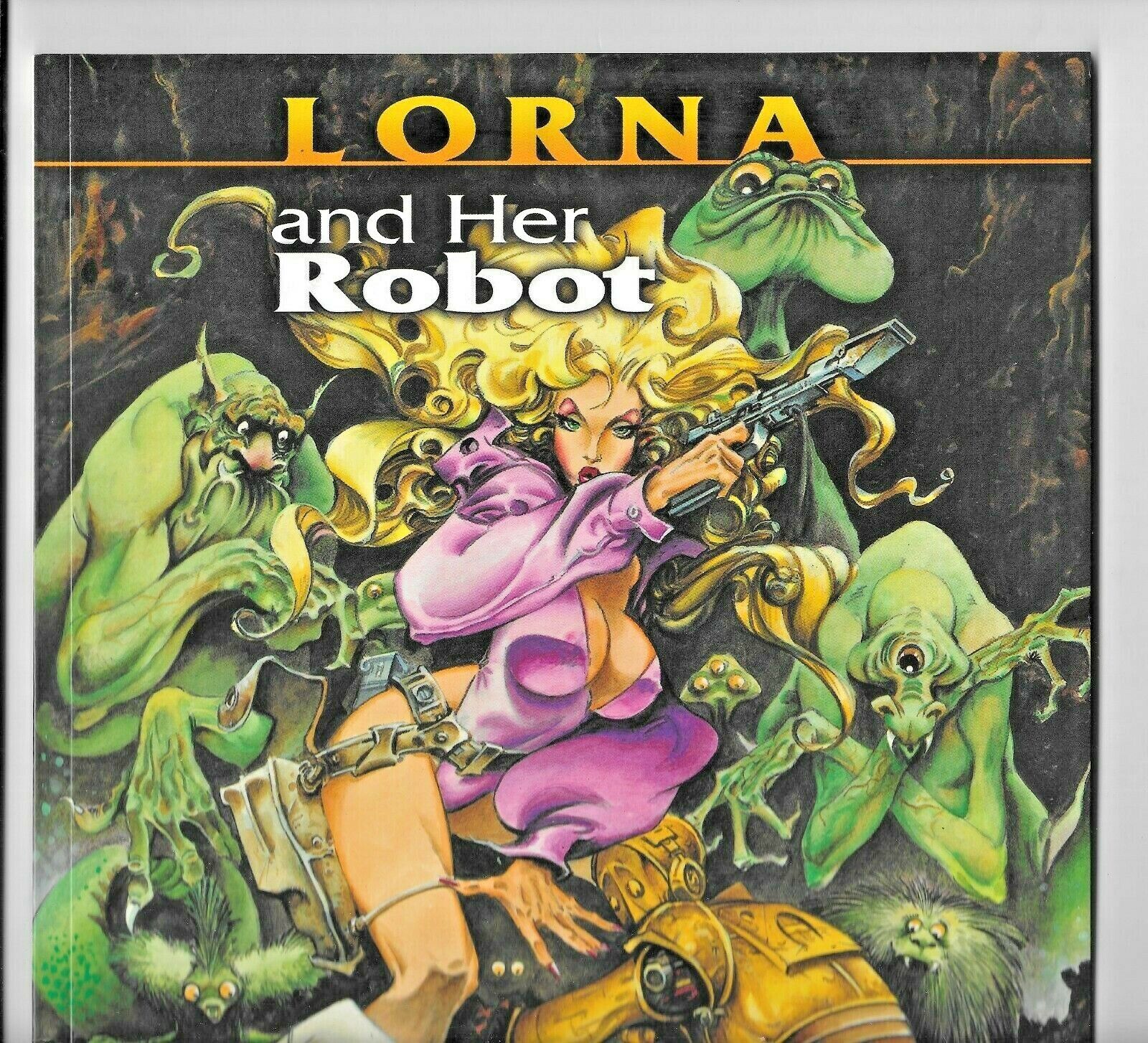 Lorna and Her Robot Alfonso Azpiri 2000 Heavy Metal SC GN 46 pp VF 1882931467