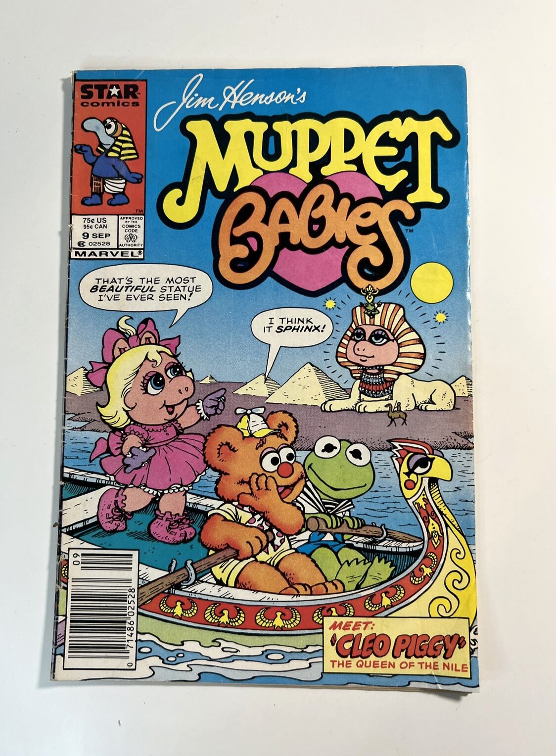 Star Comics Jim Henson\'s Muppet Babies Issue #9 (1986) Newsstand (short run)