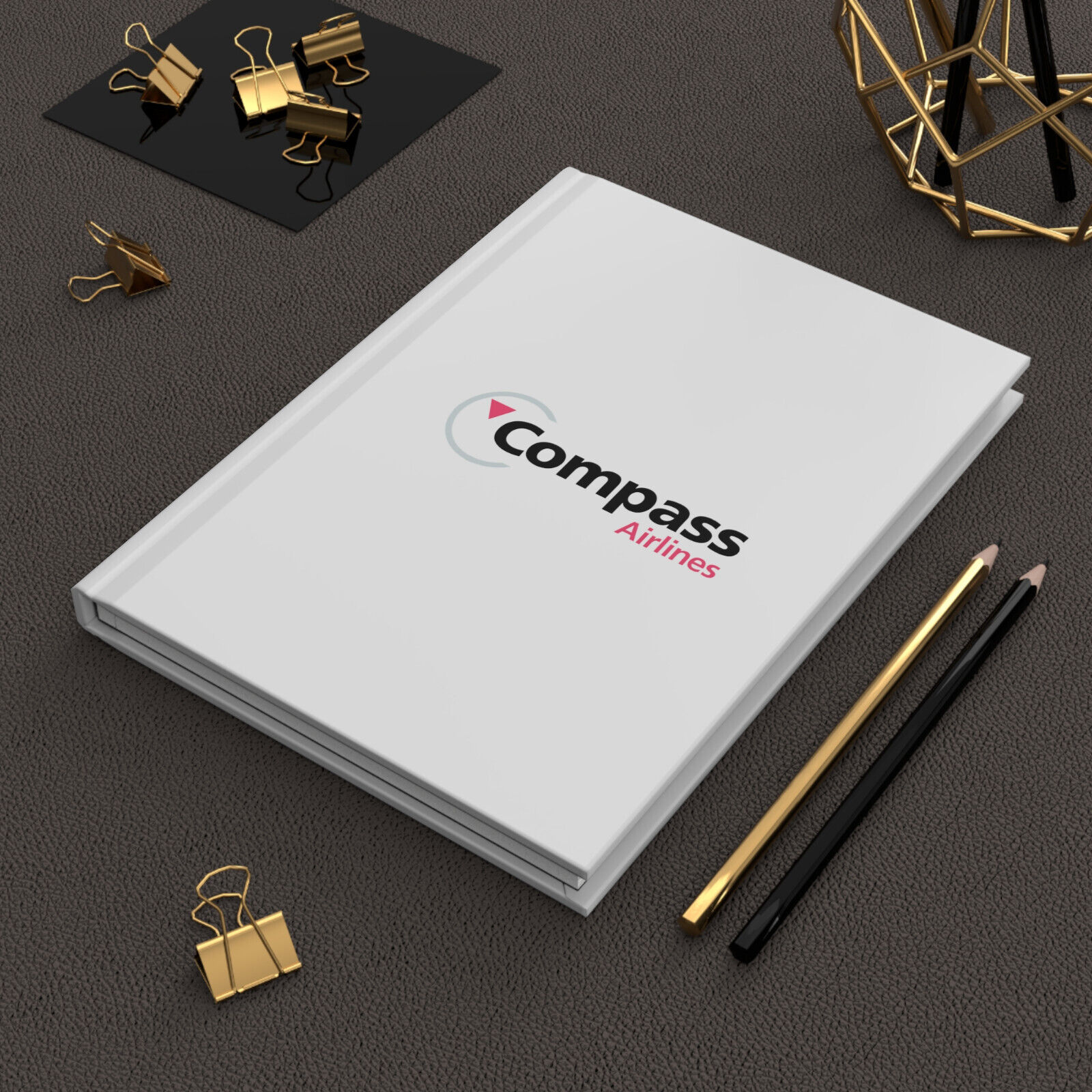 Compass Airlines Hardcover Journal
