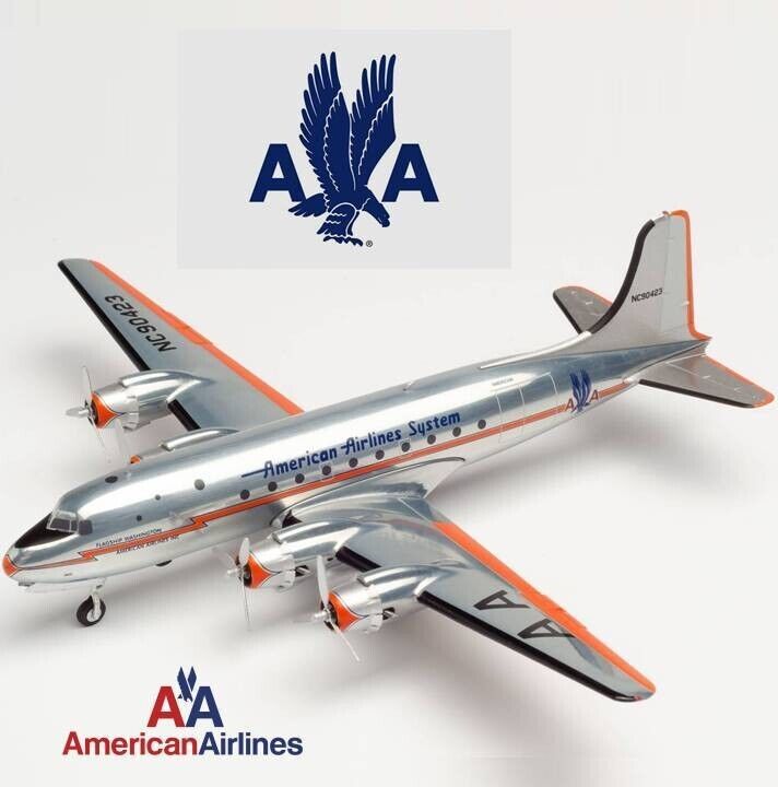 Herpa 1:200 570862 Douglas DC-4 American Airlines Flagship Washington