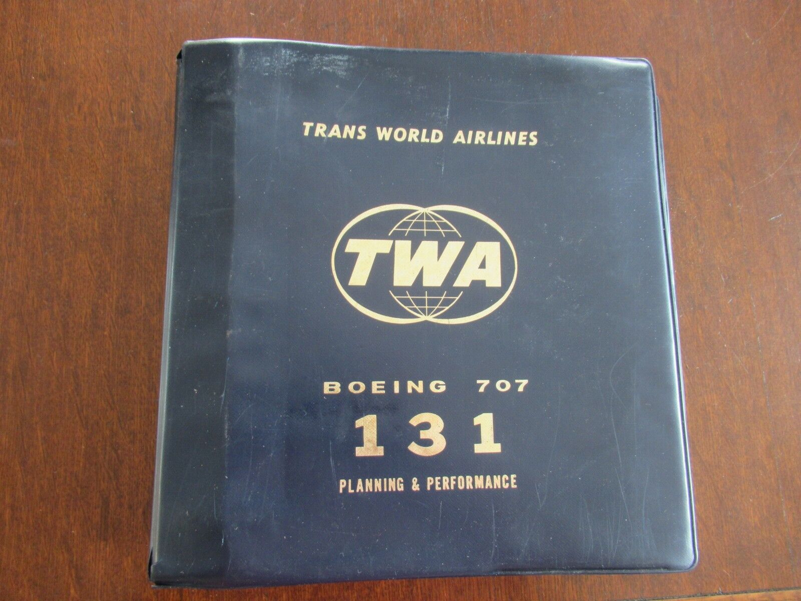   Vintage Boeing 707 TWA  Airlines  Planning & Performance Flight Handbook