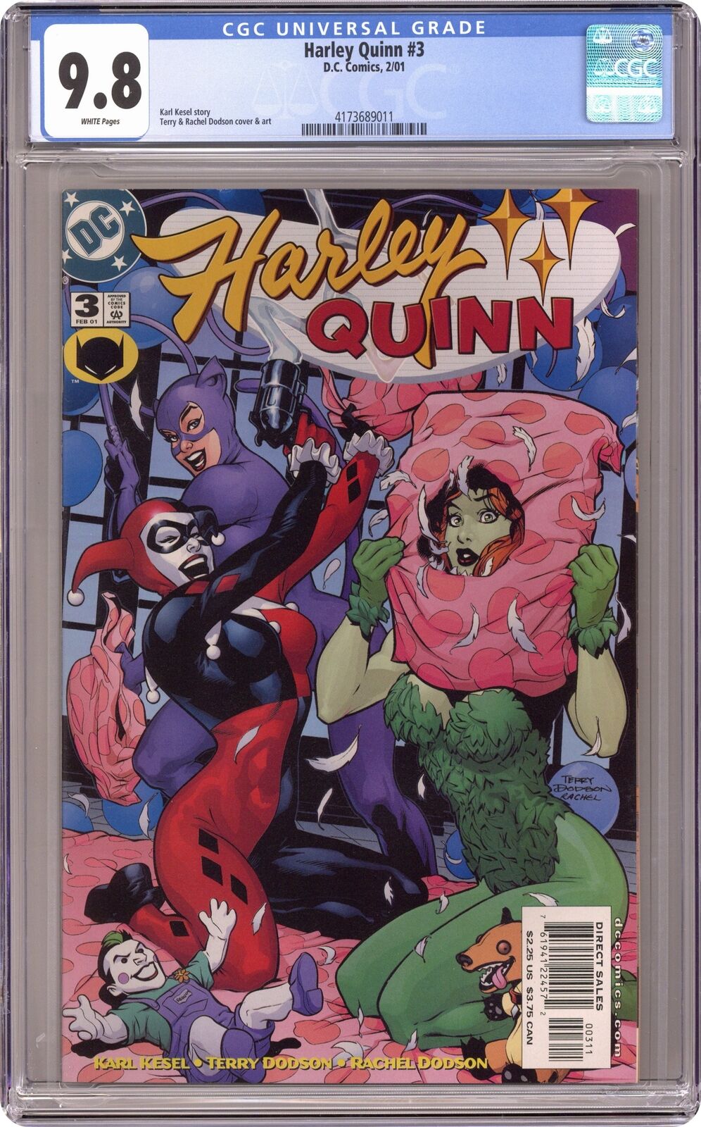 Harley Quinn #3 CGC 9.8 2001 4173689011