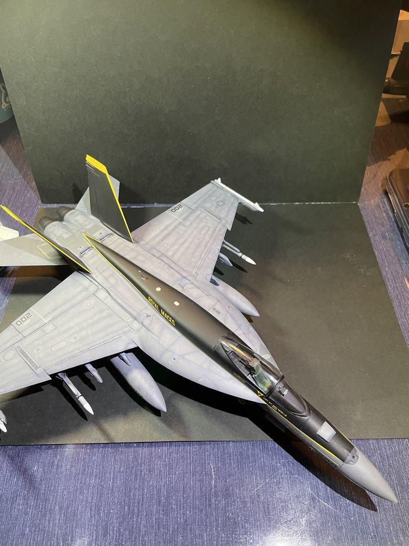 Hasegawa Super Hornet F/A-18E Scale 1:48 US Navy Ship Combat Finished Product