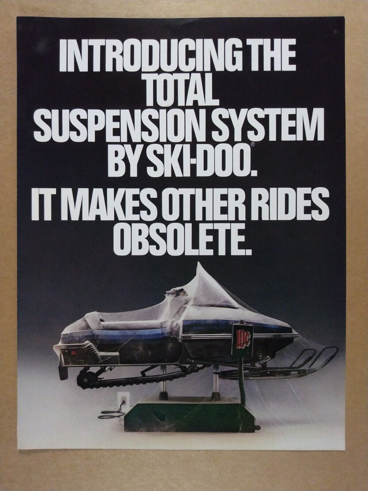 1981 Ski-Doo Blizzard 5500 MX Snowmobile Sales Brochure