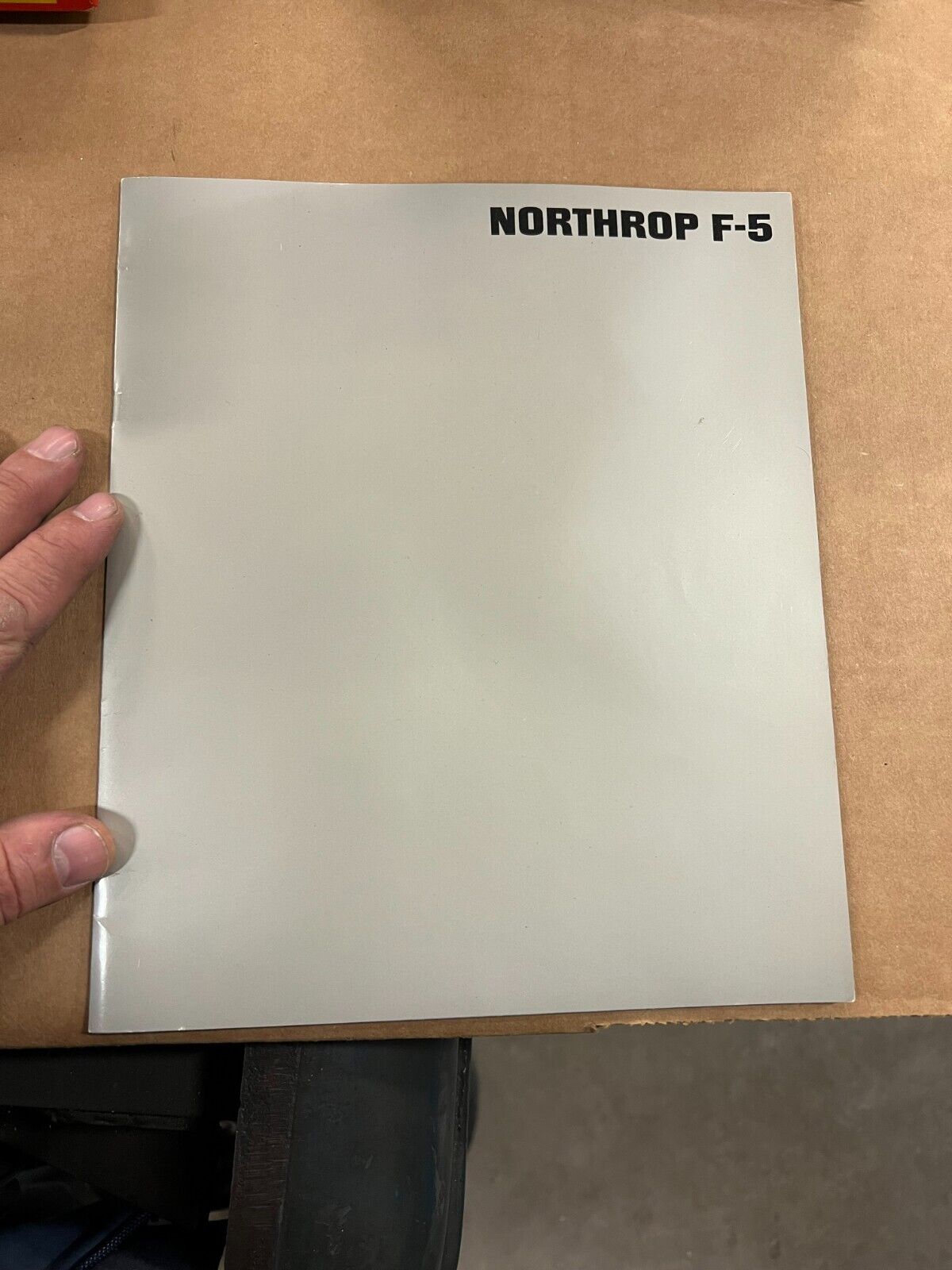 1964 NORTHRUP F-5 FREEDOM FIGHTER sales brochure RARE