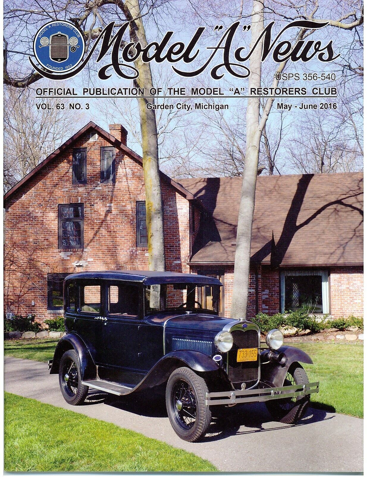 Ford Model A Canadian Advertising, 1930 Std Fordor 165-C, Rumble Seat to Trunk
