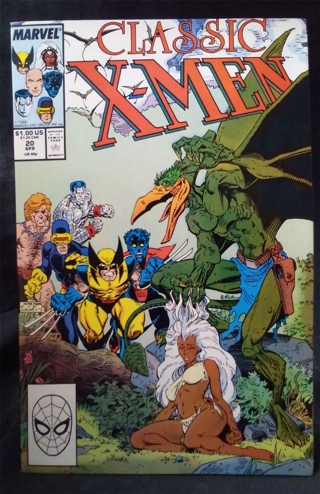 Classic X-Men #20 1988 Marvel Comics Comic Book 