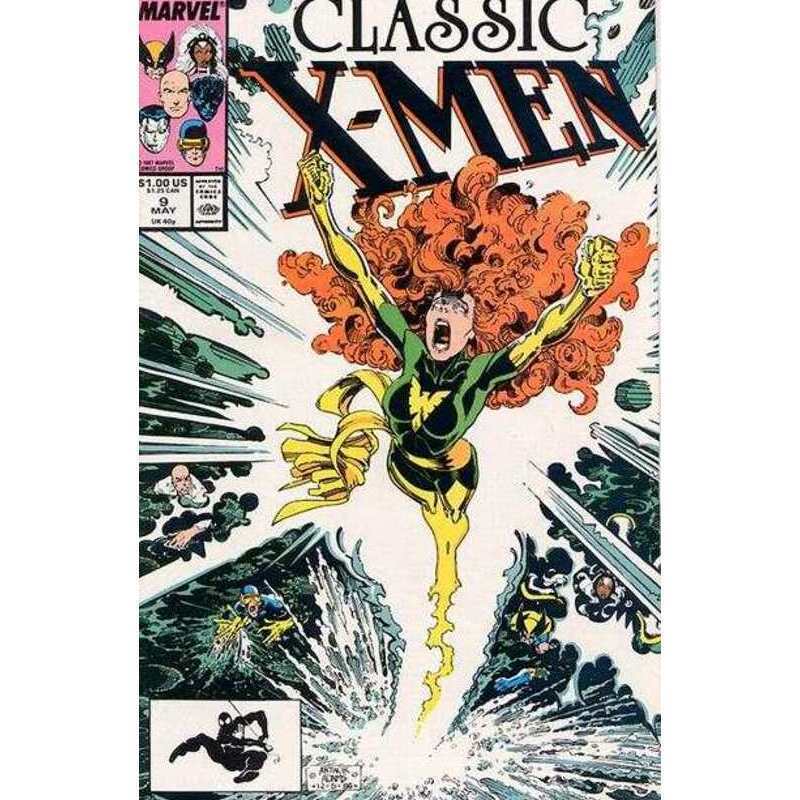 Classic X-Men #9 in Near Mint minus condition. Marvel comics [s~