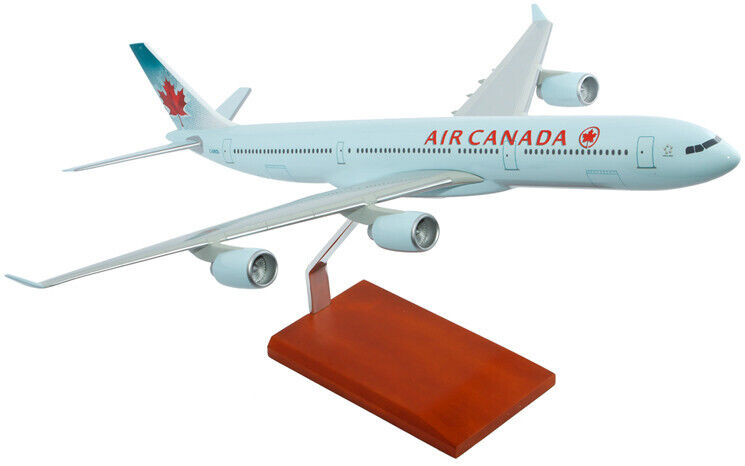 Air Canada Airbus A340-500 Old Livery Desk Top Display 1/100 Model SC Airplane