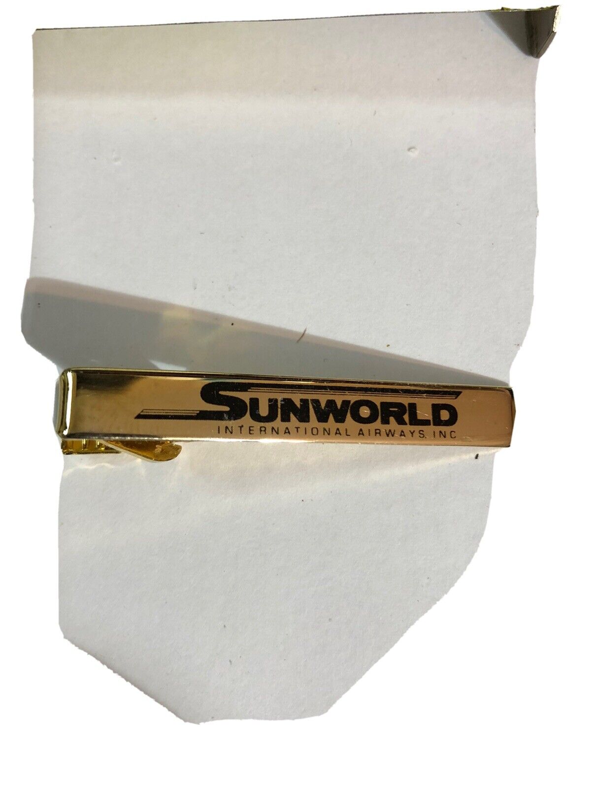 Vintage Sunworld Airlines Tie Pin