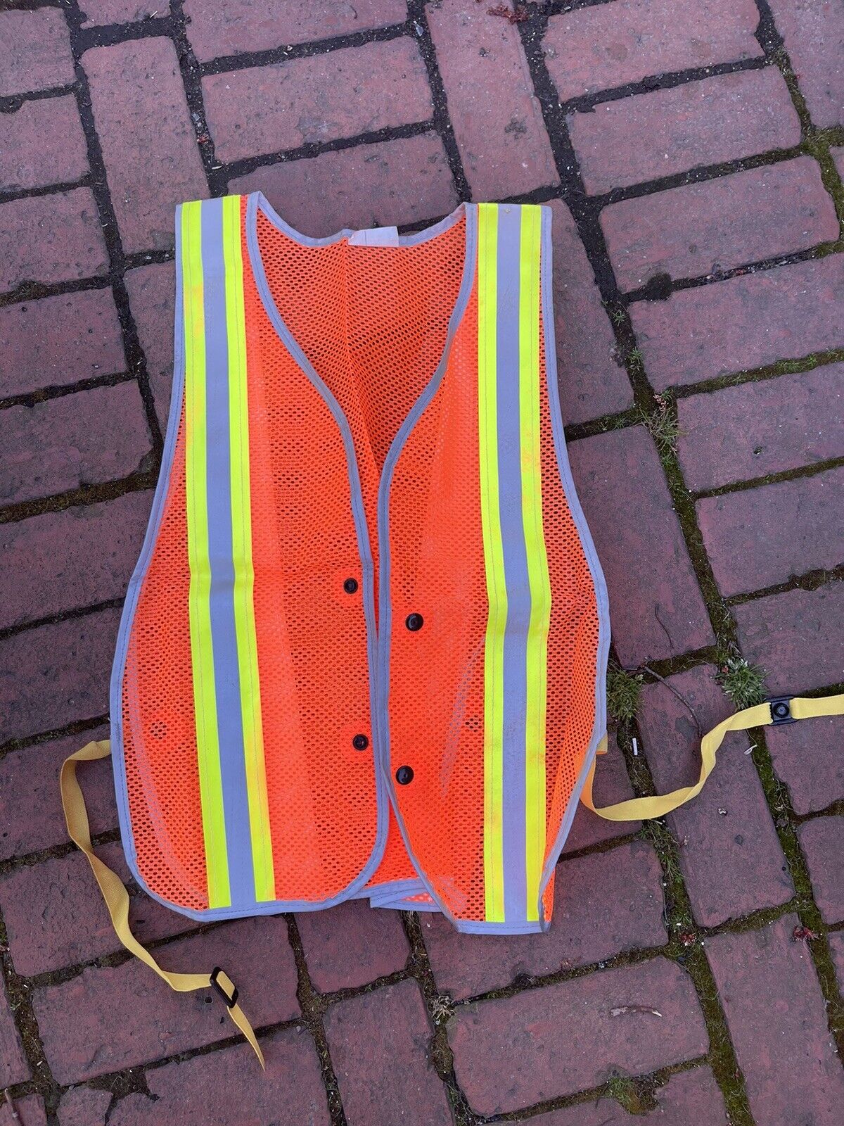 MTA New York City Transit Safety Vest Subway Bus Collectible 1992 Vintage NYC