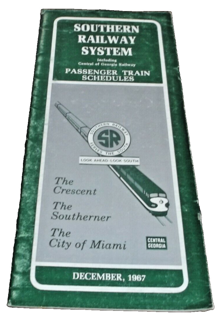 DECEMBER 1967 SOUTHERN RAILWAY SYSTEM PUBLIC TIMETABLE