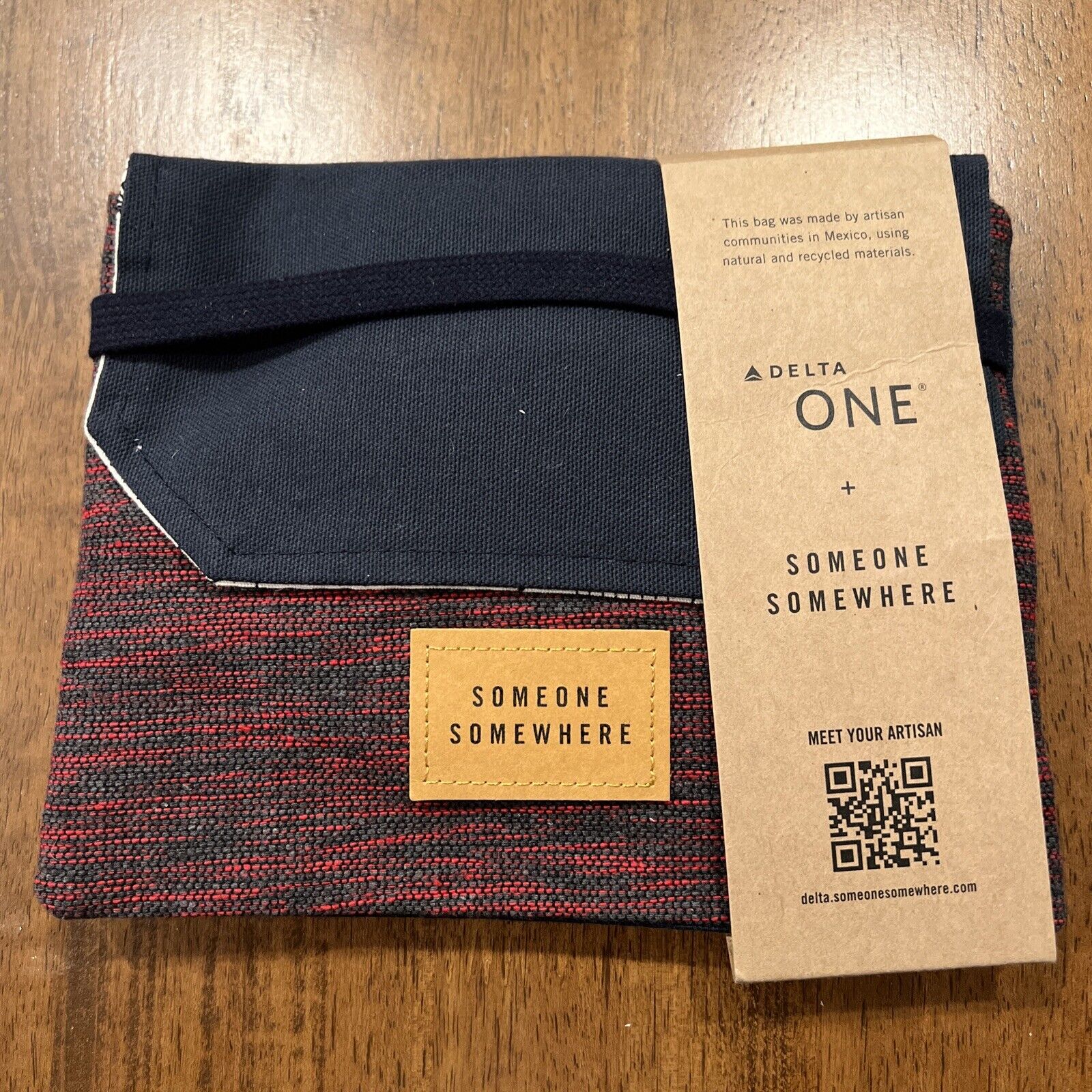 Delta Air Lines - Delta One Amenity Kit - Someone Somewhere w/ Content Inside