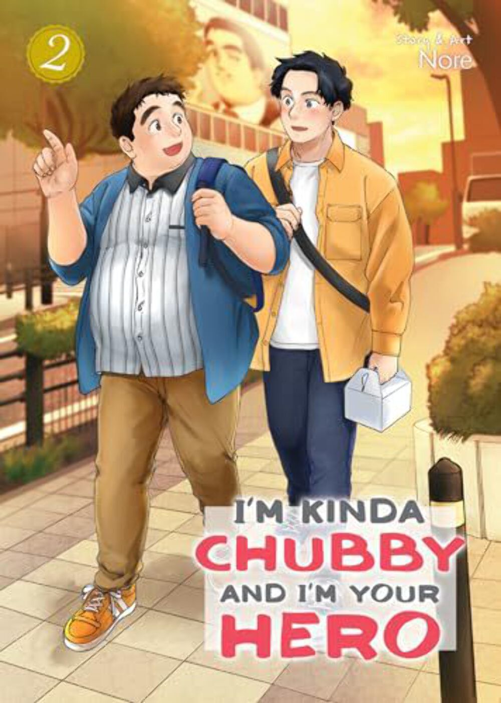 I\'m Kinda Chubby and I\'m Your Hero Vol 2 Used English Manga Graphic Novel Comic