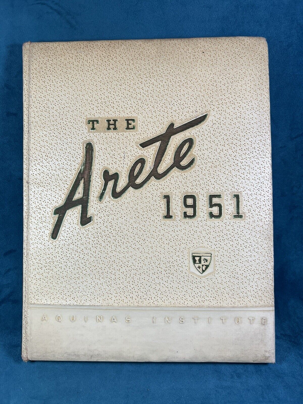 1951 Arete Aquinas Institute Rochester New York, Yearbook 