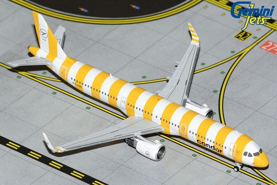 GEMINI JETS (GJCFG2149) CONDOR AIRLINES A321 1:400 SCALE DIECAST METAL MODEL