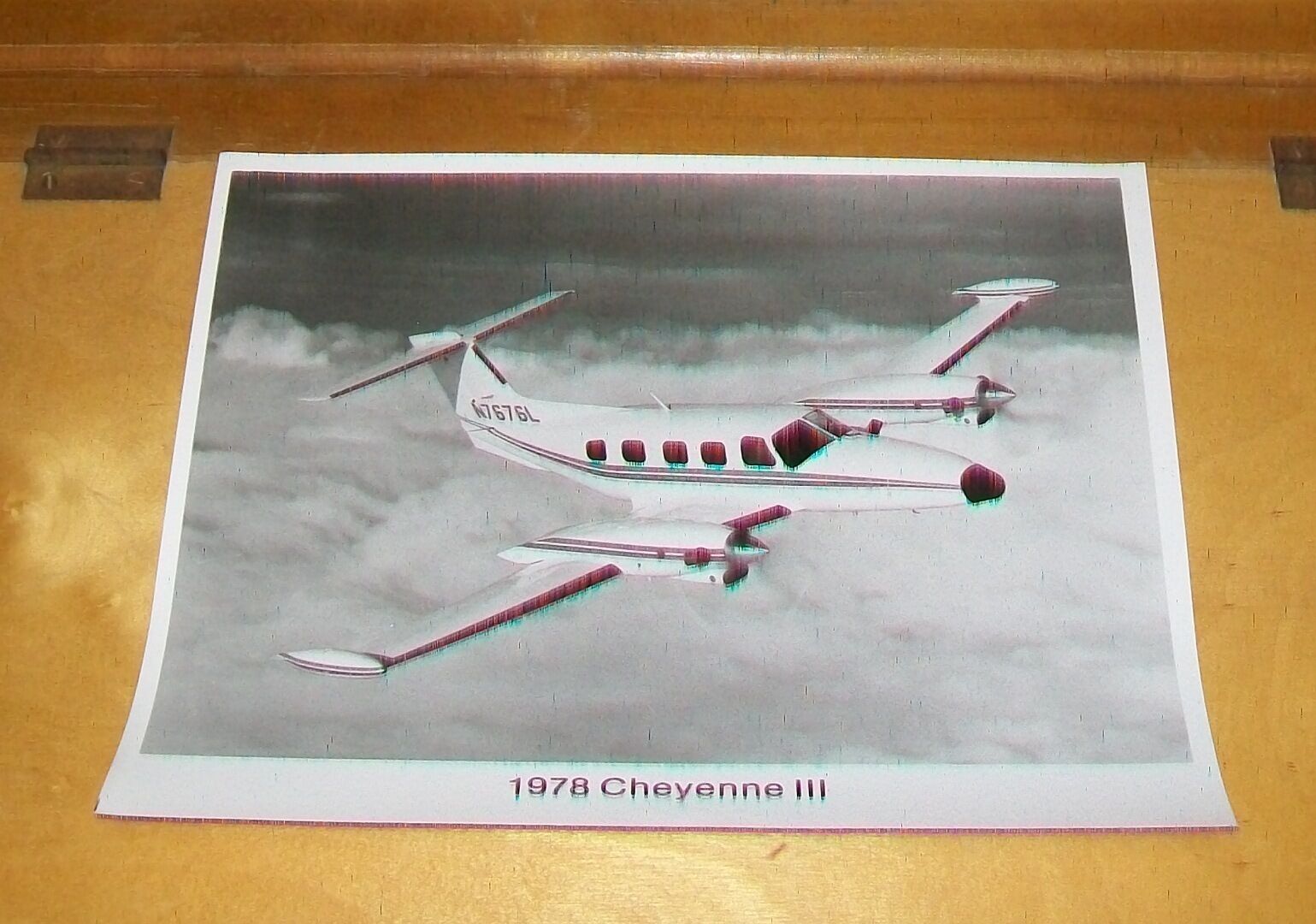 PIPER CHEYENNE III 1978 PIPER AIRCRAFT OFFICIAL PRESS PHOTOGRAPH
