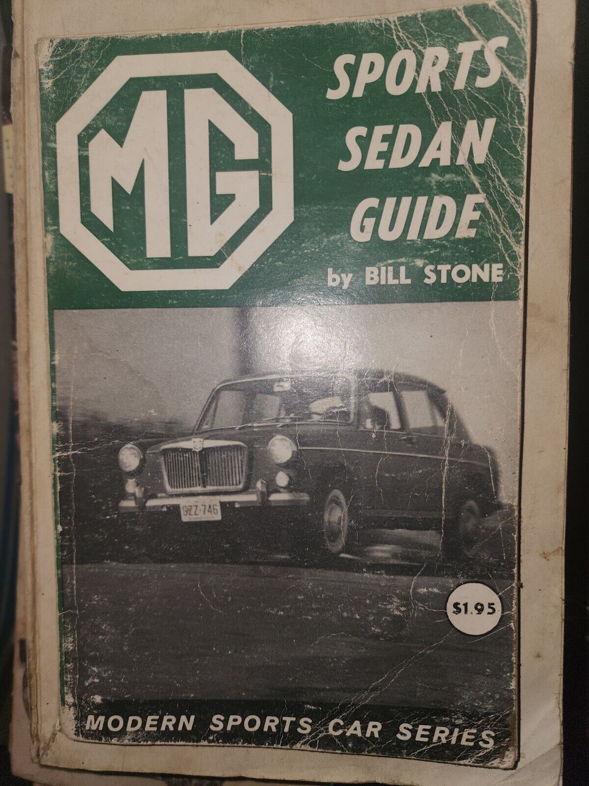 MG Sports Sedan Guide Book Manual Vintage Bill Stone Sports Car British