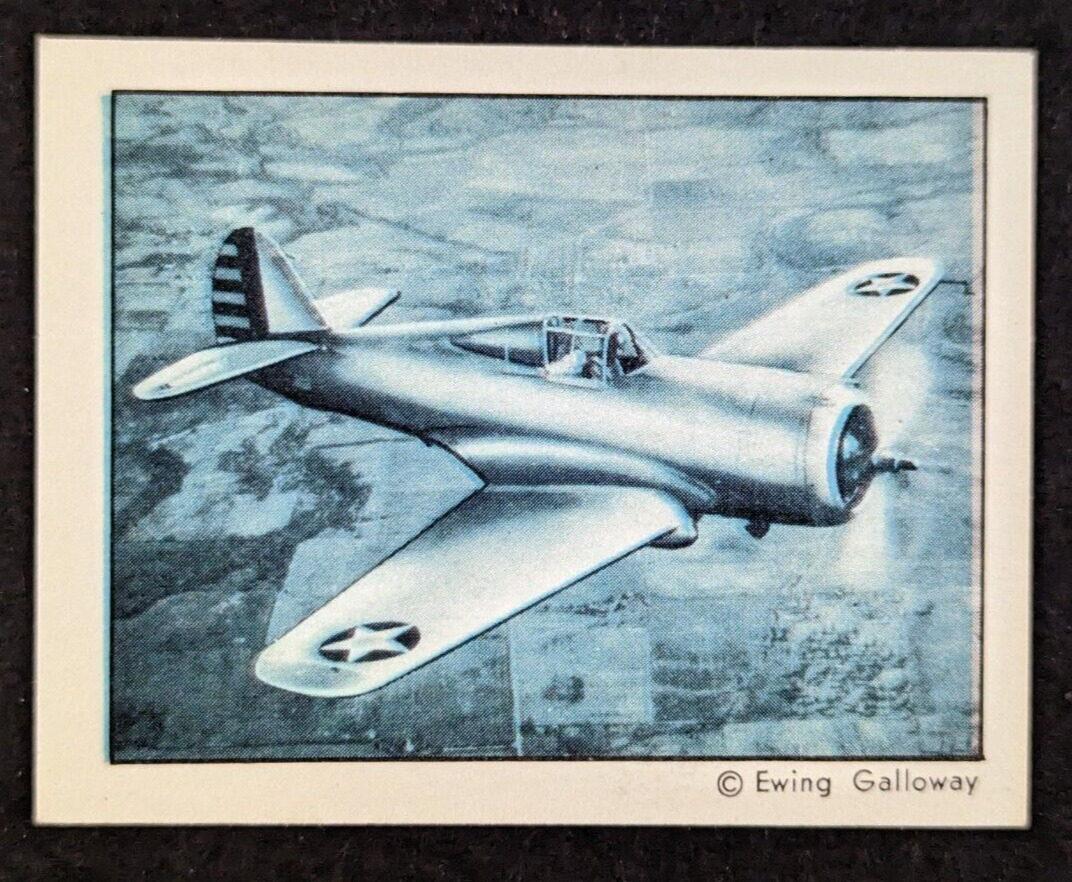 Vintage 1940\'s Planes and Ships Stuhmer\'s Bread DC4 Card #44