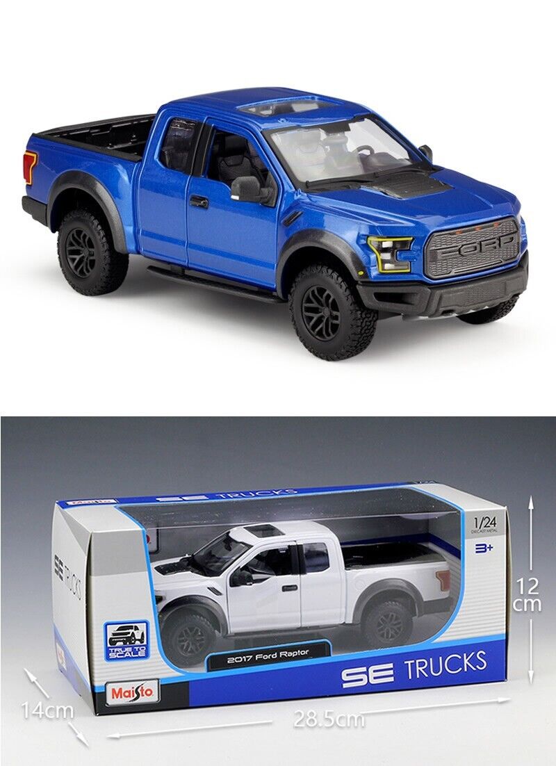 MAISTO 1:24 2017Ford F-150Raptor Alloy Diecast vehicle Car MODEL TOY Collection