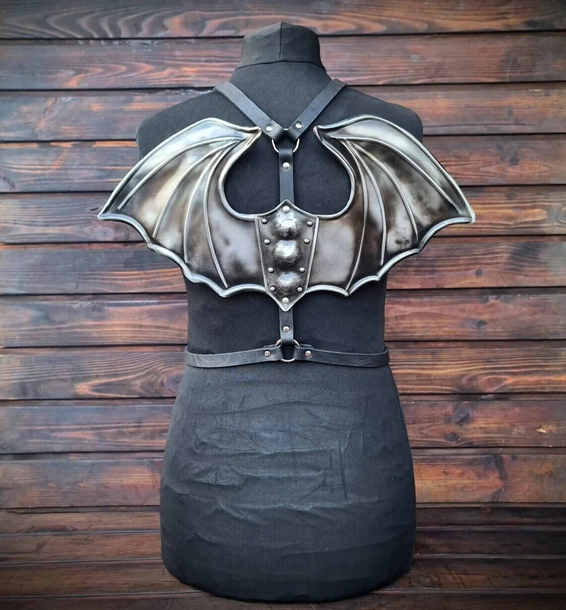 Dragon wings costume, bat harness, costume bat wings, gothic wings