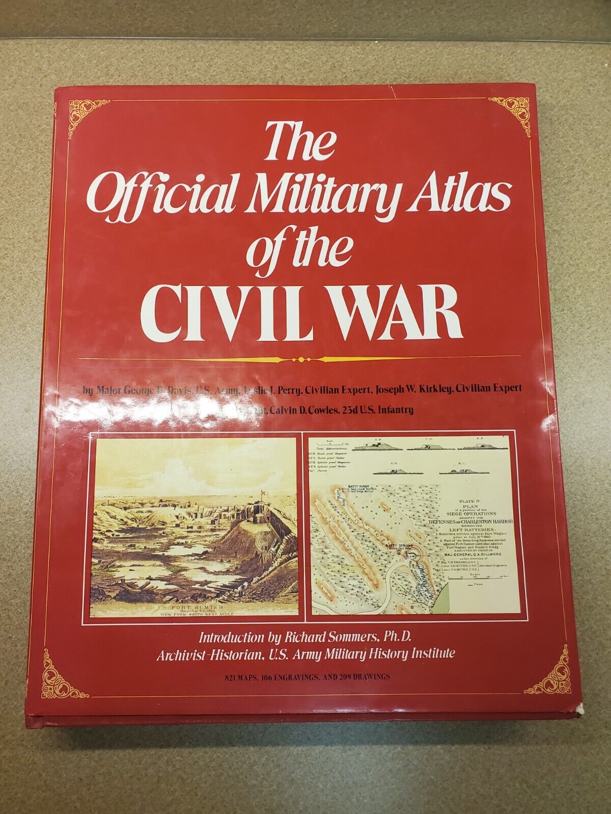Official Military Atlas of the Civil War Hardcover – 1983. VG 