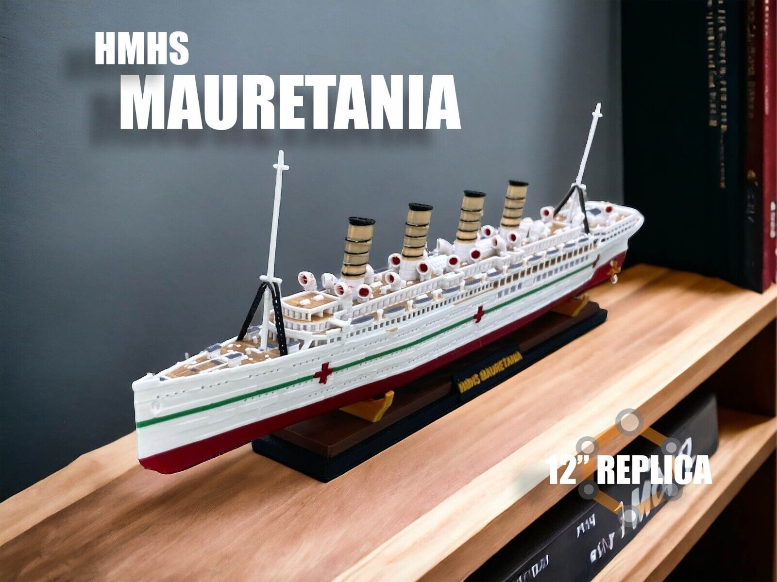 12”HMHS Mauretania Replica