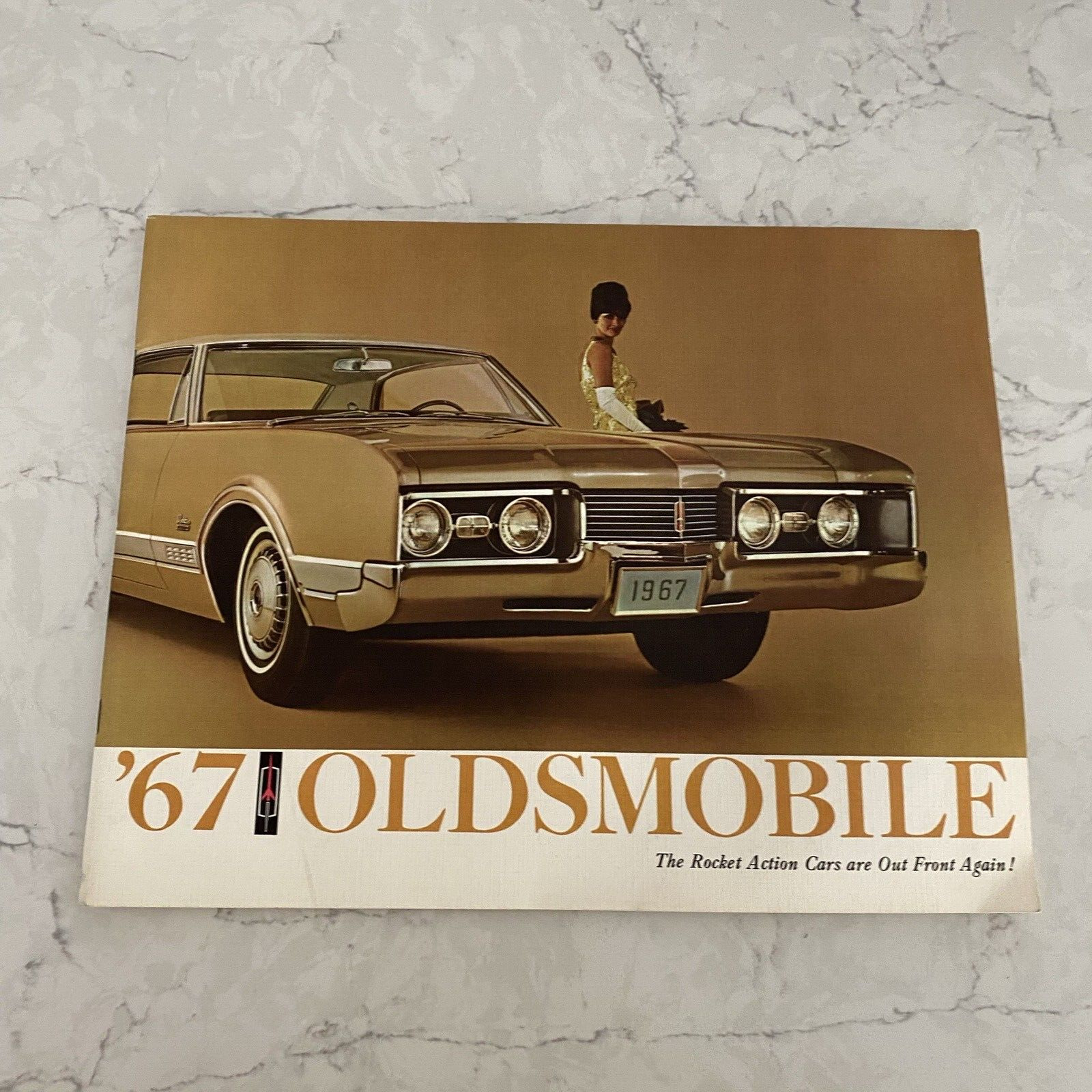 Vintage 1967 Oldsmobile Toronado 98 88 Cutlass Dealer Sales Brochure