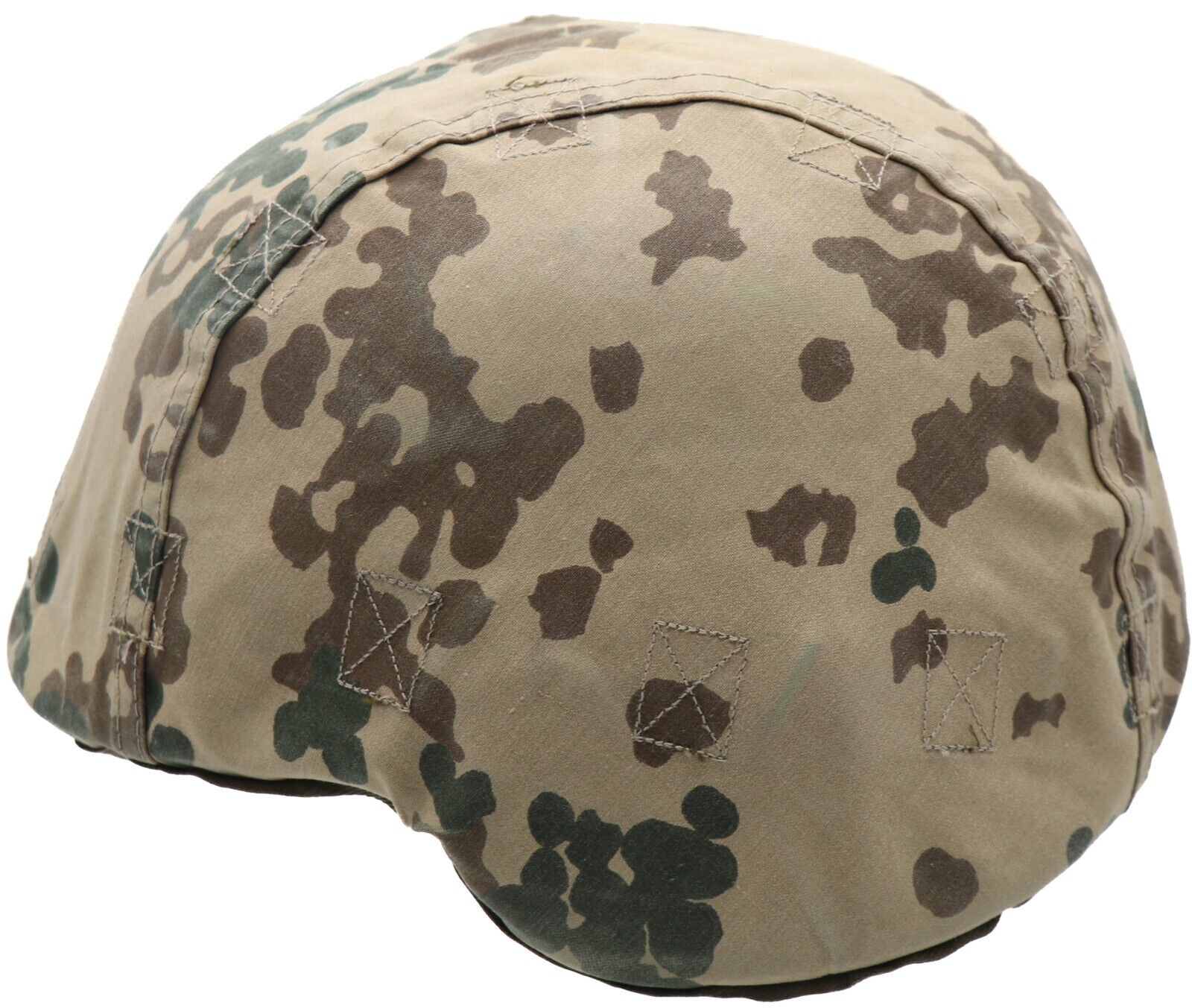 Medium (55-57) German Bundeswehr Tropical Flecktarn Helmet Cover Snow Reversible