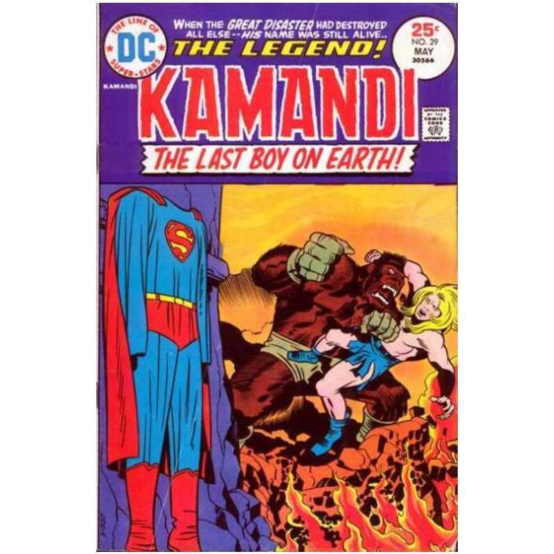 Kamandi: The Last Boy on Earth #29 in Very Fine minus condition. DC comics [d*