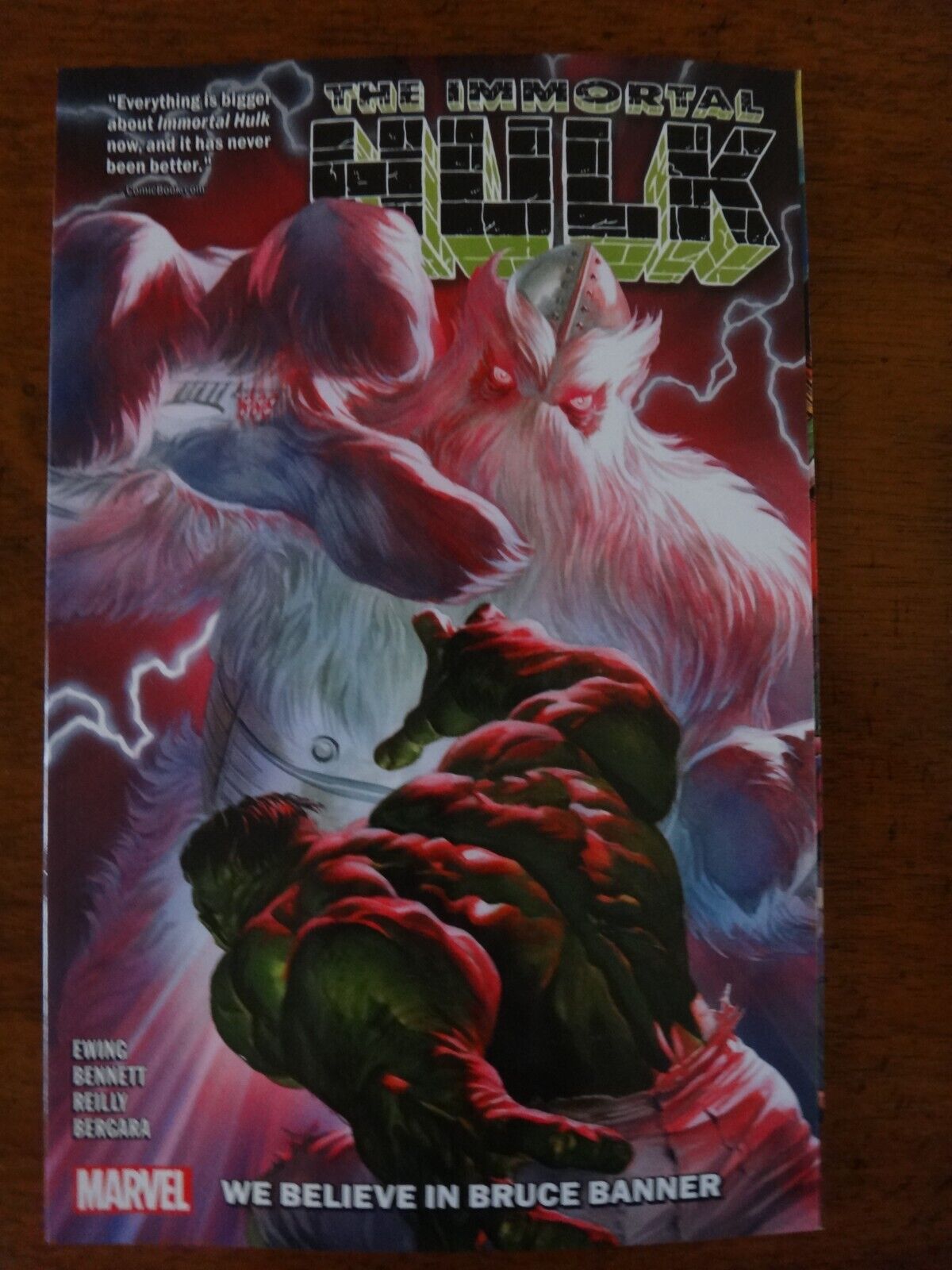 The Immortal Hulk #6: We Believe in Bruce Banner (Marvel 2020) 9781302920500 NEW