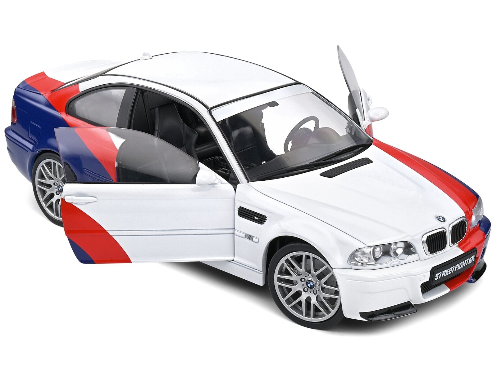 2000 BMW E46 M3 Streetfighter with and Graphics 1/18 Diecast Model Car
