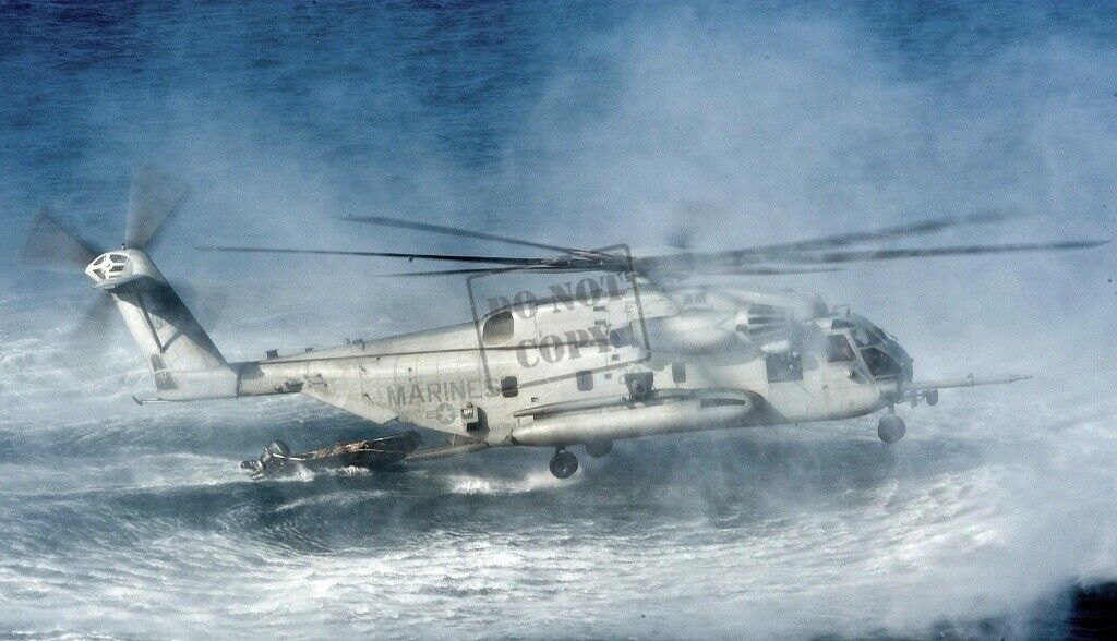 US Marine Corps USMC CH-53E Super Stallion helicopter insertion exercises A1 