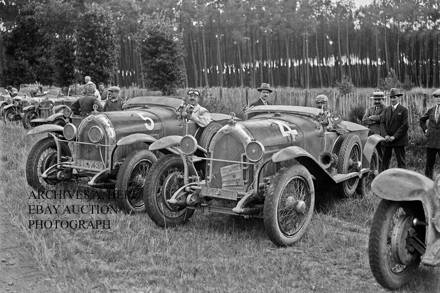 Lorraine-Dietrich racers Stalter Rossignol 1922 French Grand Prix Le Mans photo 