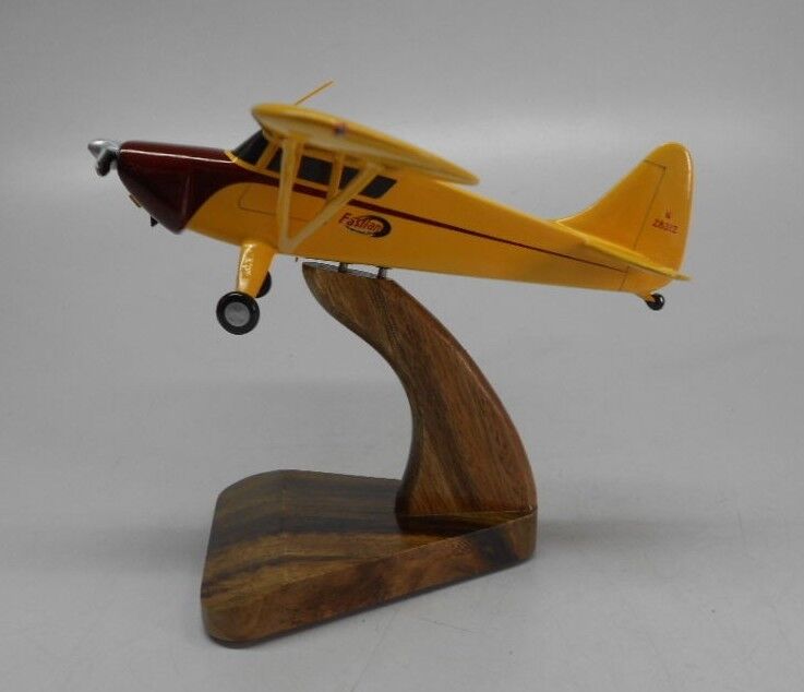 Interstate S-1A-65F Cadet Utility Aircraft Wood Model Small 