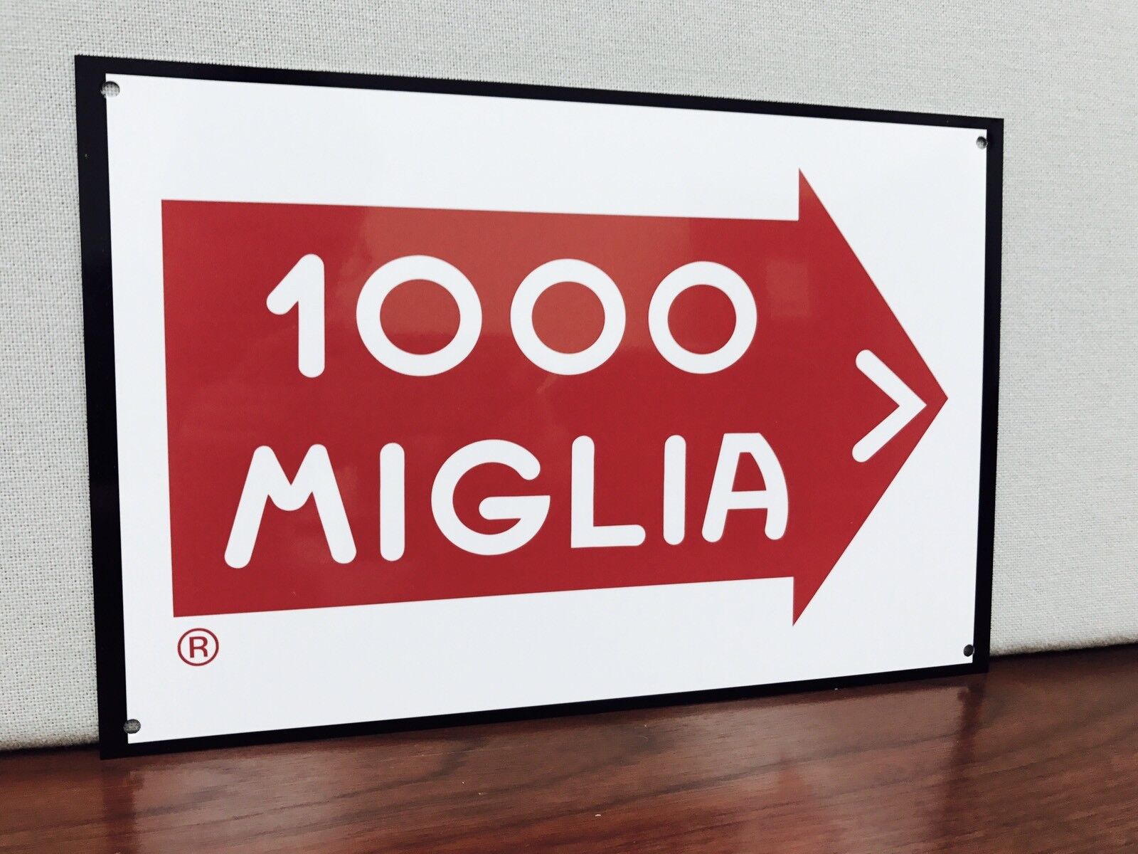 Mille Miglia 1000  Alfa Romeo Ferrari vintage metal sign Reproduction
