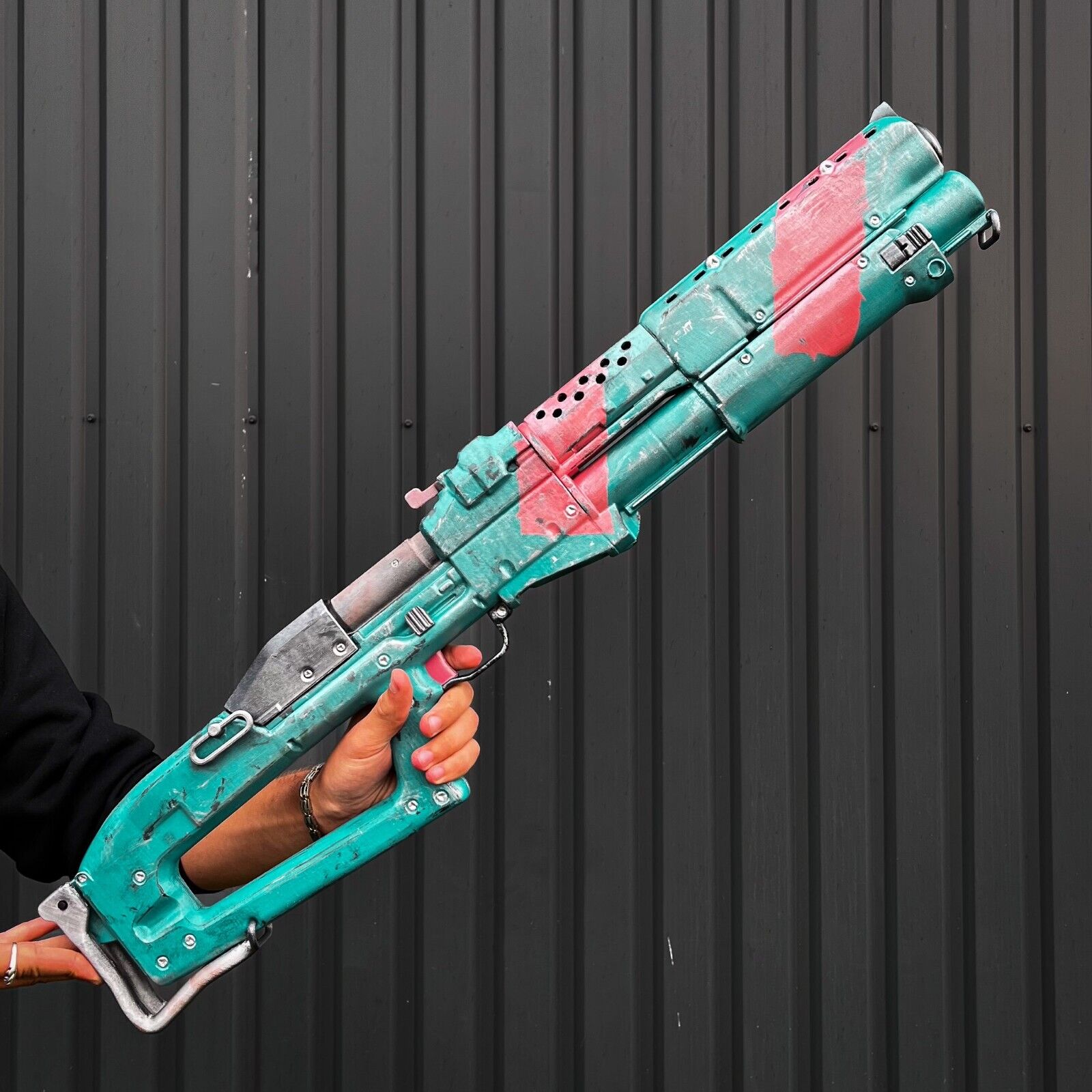 Life Size Rebecca Guts Shotgun Cyberpunk Cosplay Kit 3D Printed