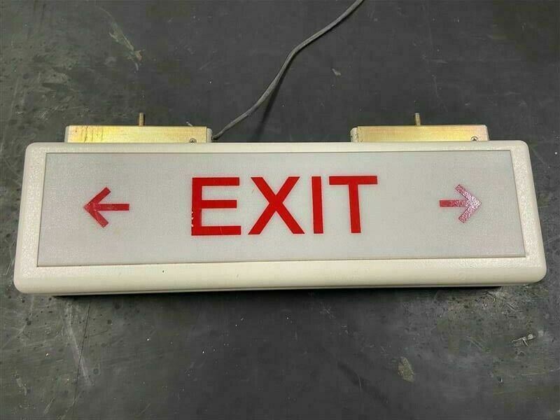 747-400 Cabin Exit Sign 