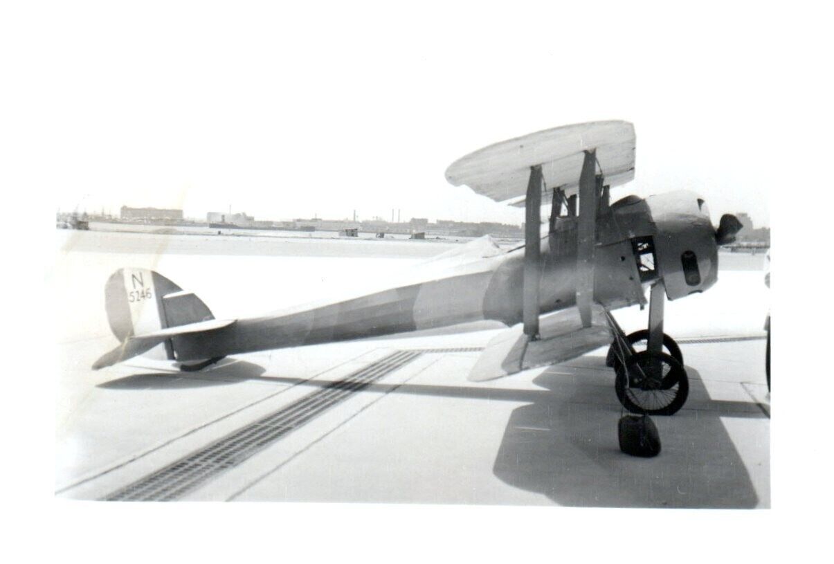 Nieuport Biplane Airplane Aircraft Vintage Photograph 5x3.5\