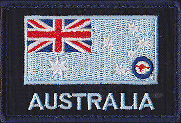 Australian National Flag - GPU RAAF Ensign Militaria Patch Patches