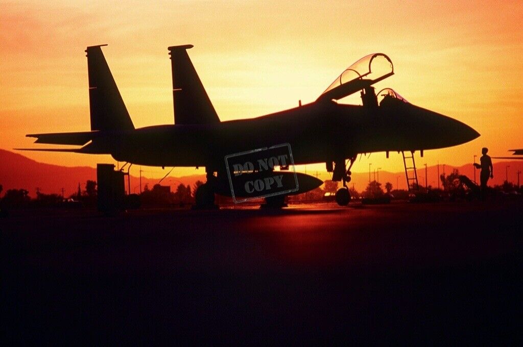 US AIR FORCE USAF F-15C Eagle aircraft 8X12 PHOTOGRAPH