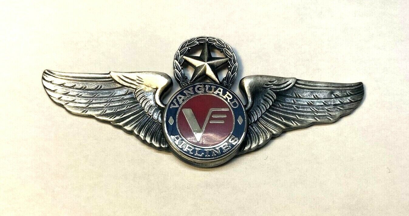 Vanguard Airlines Captain Wing