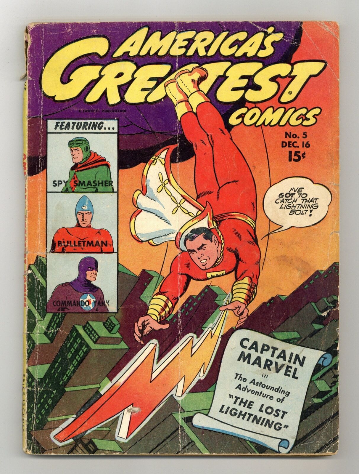 America's Greatest Comics #5 FR/GD 1.5 1942