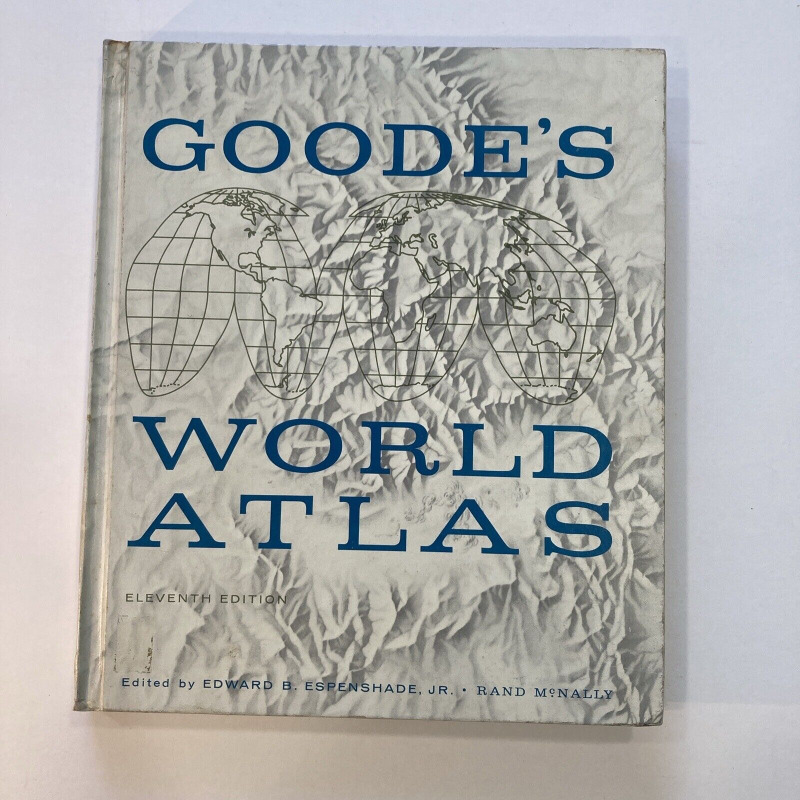 Goode\'s World Atlas Eleventh Edition - Rand McNally - Vintage - HC - 1960