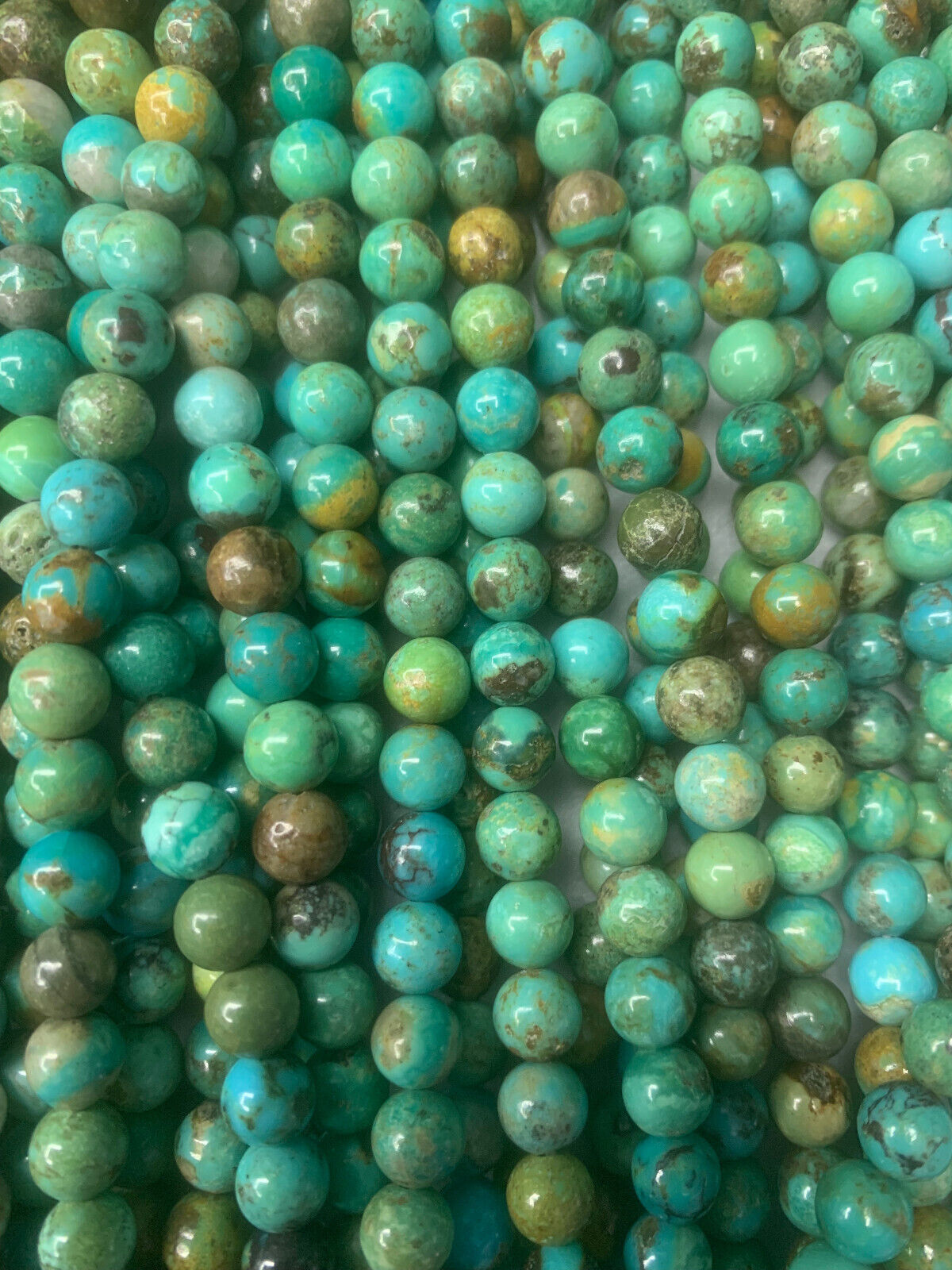 200 Pcs Rare Tibetan Natural Turquoise 6mm Beads 